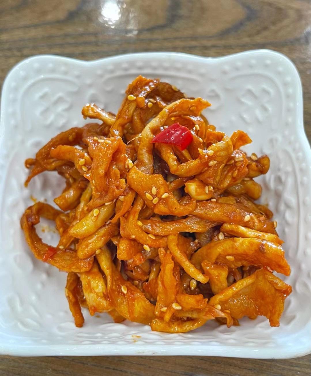 简单快速版清脆爽口香辣萝卜干下饭下粥神器