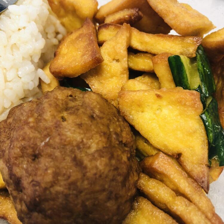 豆腐炒黄瓜