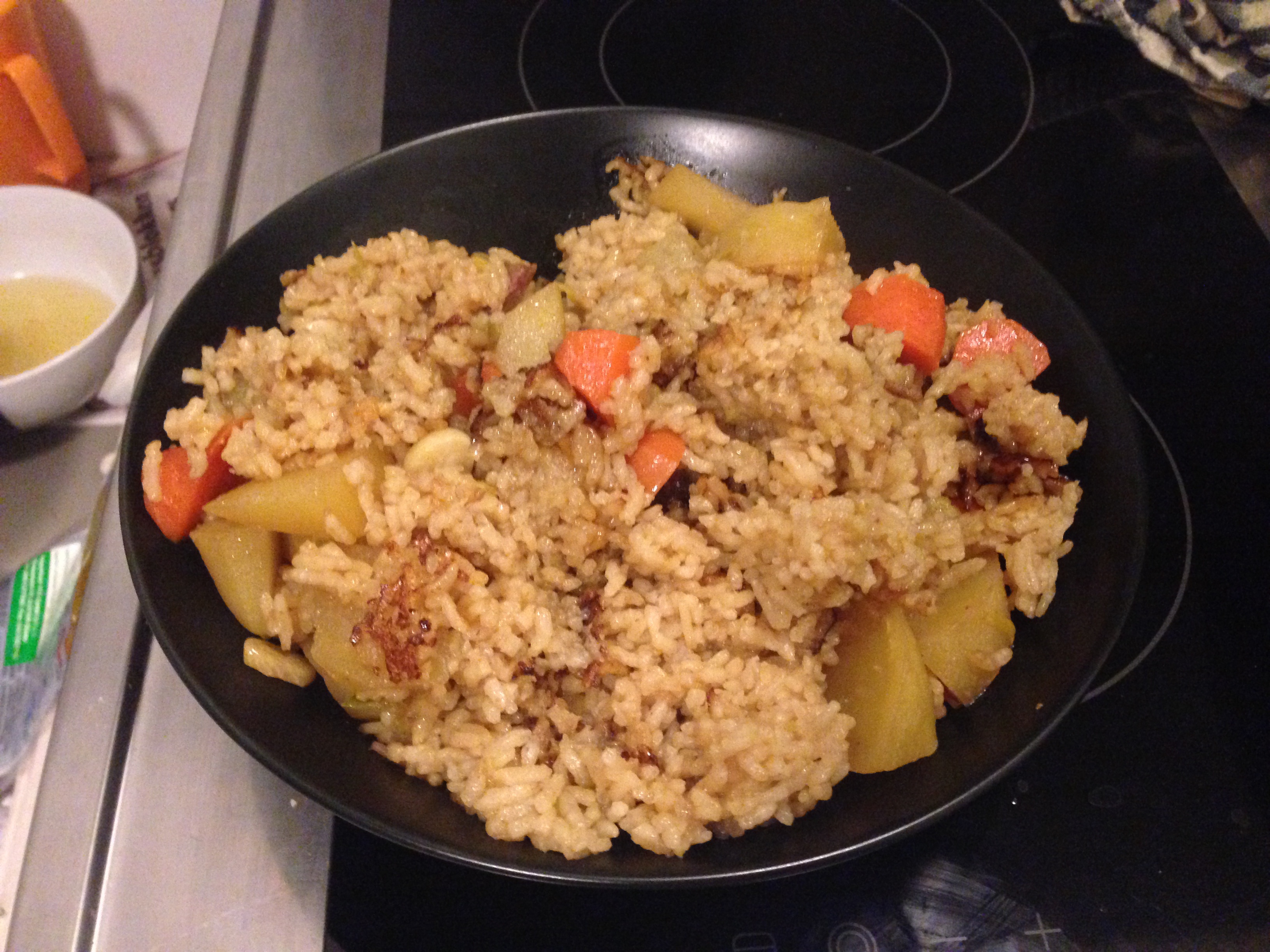 土豆焖饭（电饭锅版）