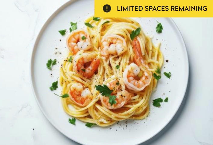 跟🇮🇹老师学做饭 | 意式鲜虾扁面条 prawn linguine的做法