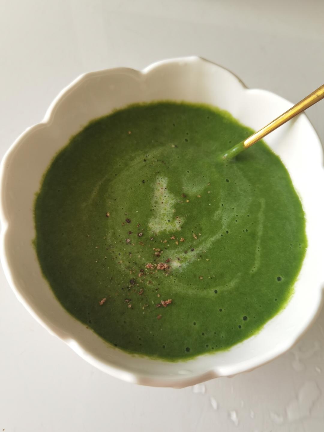西式冷汤/浓汤低油公式-菠菜浓汤Spinach Soup、西班牙冷汤Gazpacho、蘑菇浓汤Mushroom Soup［素食］