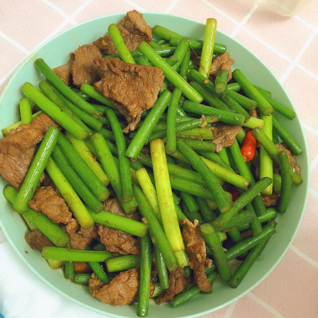 蒜薹炒肉