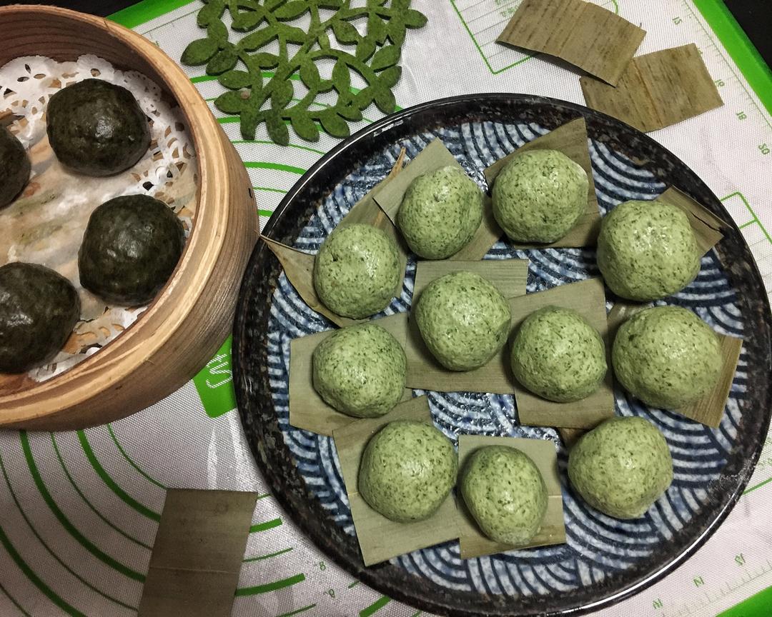 超详细的三种口味青团.清明果.艾果