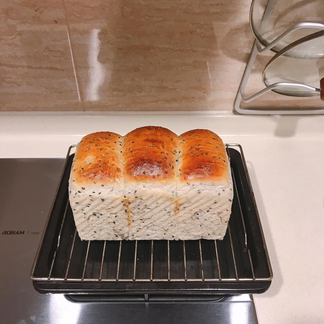 金大旺的黑芝麻吐司