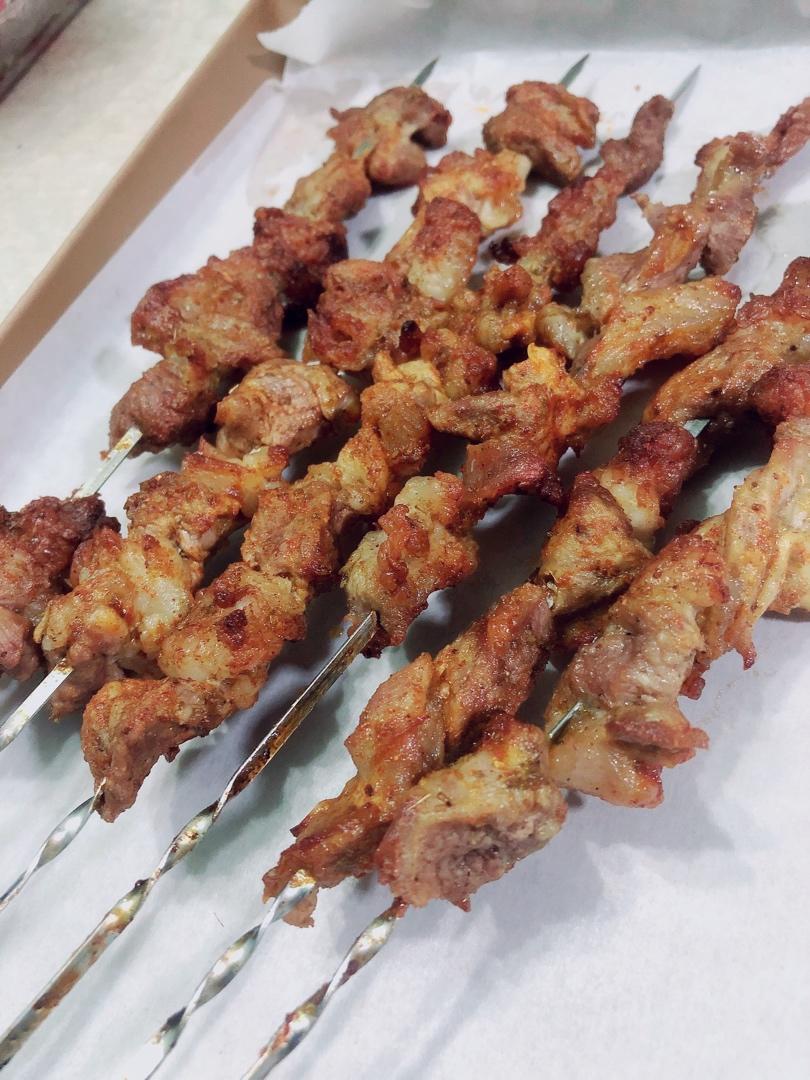 烤箱版羊肉串
