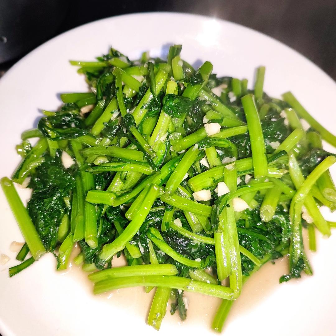 蒜蓉蒿子杆