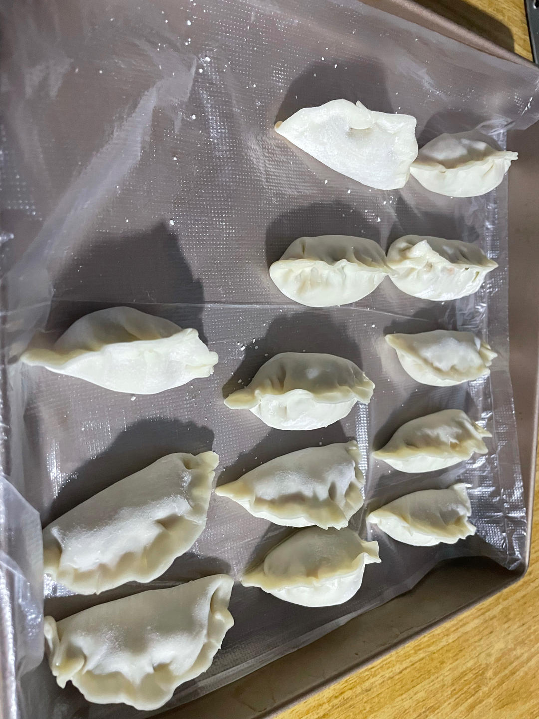 特香芹菜白菜木耳猪肉蒸饺不焯水