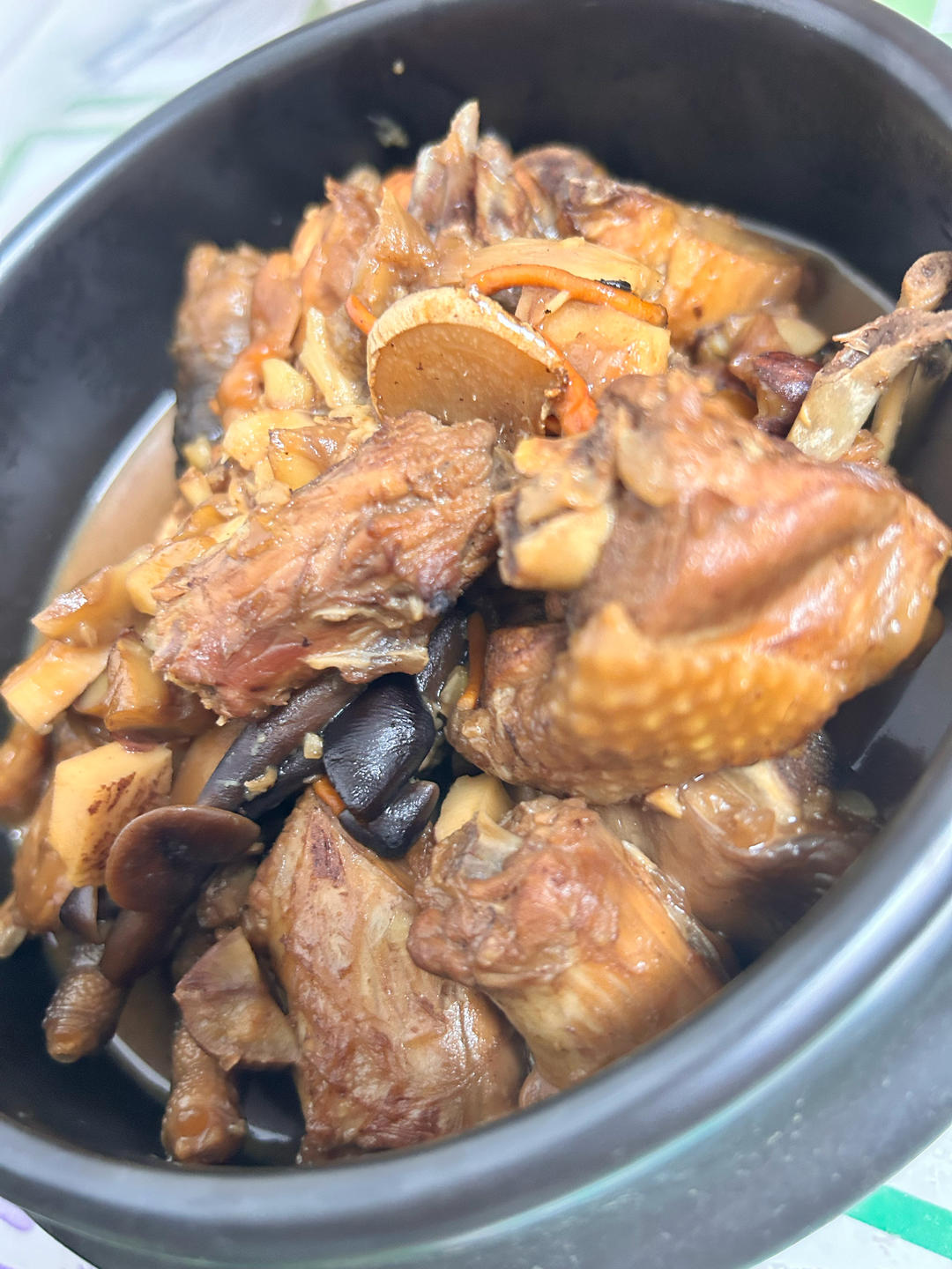 【栗子烧鸡】鸡肉都给你吃，栗子归我~