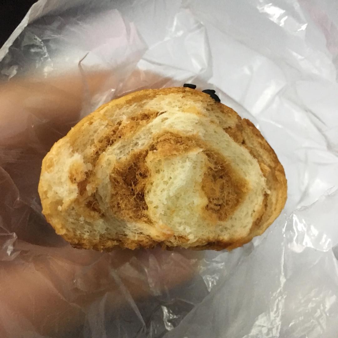 超好吃的肉松面包