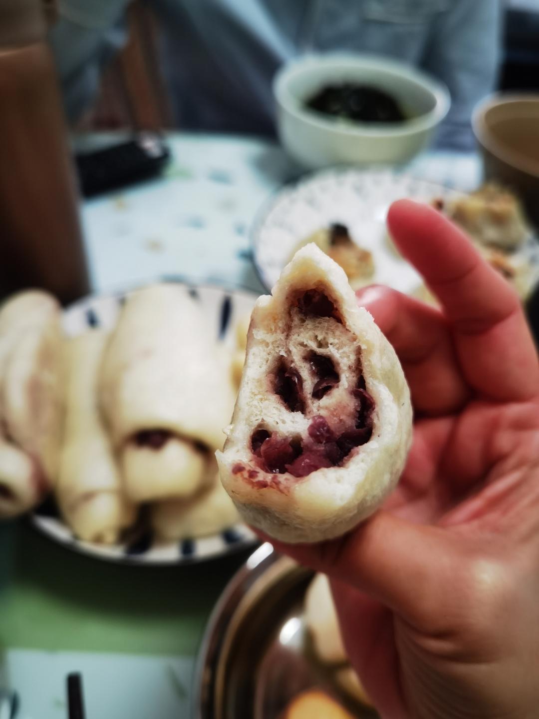 红豆卷，比面包🥯简单、比蛋糕还好吃
