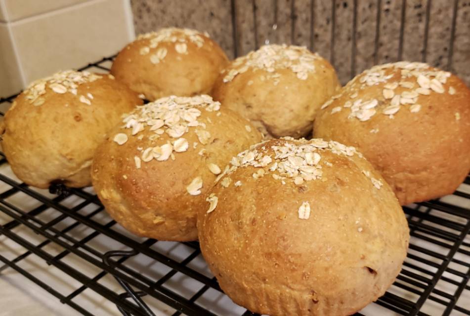 椰子油全麦欧包