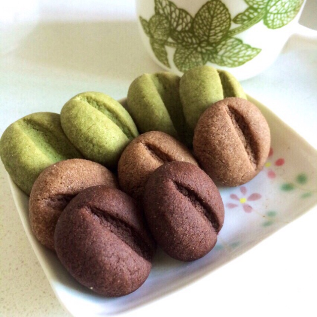 【咖啡豆豆饼干】简单的硬饼干
