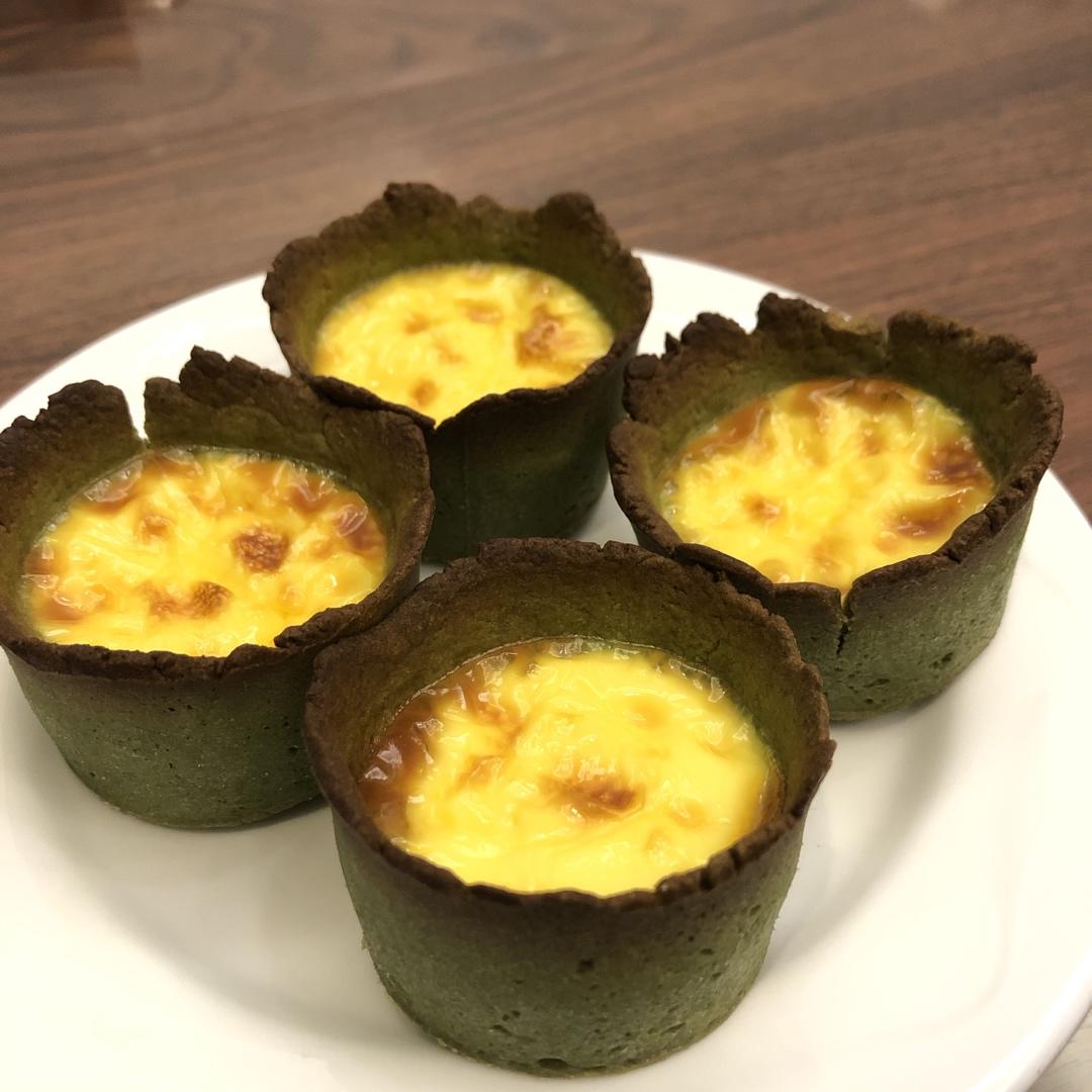 外酥里嫩🔥get火爆全网❤️抹茶德式布丁塔