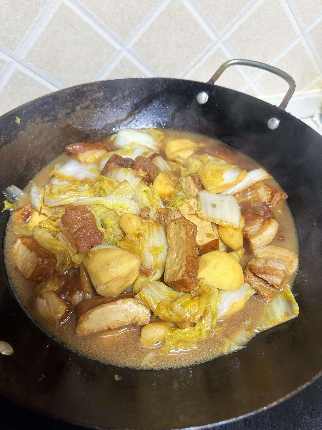 冬日必备菜式——烧淡菜