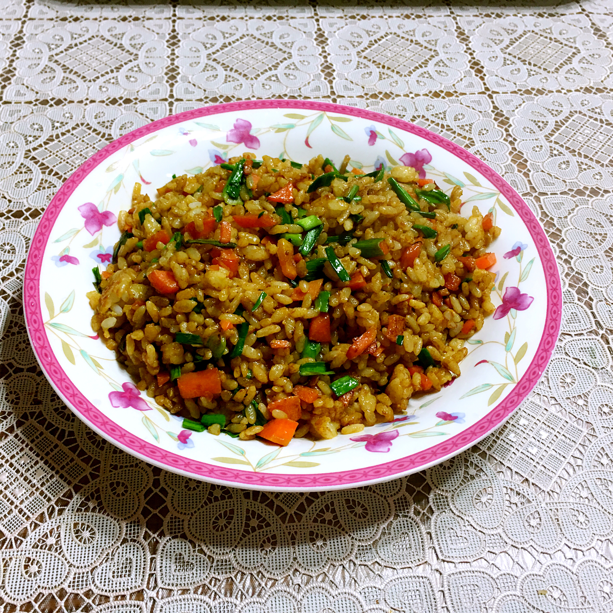 榨菜蛋炒饭（粒粒分明小窍门）