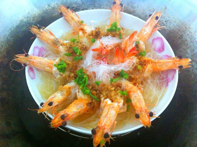 蒜蓉粉丝蒸虾