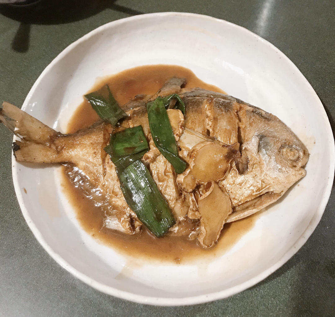 红烧鳊鱼