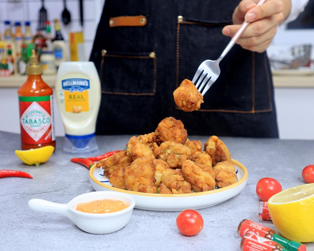 【小正厨房】贴秋膘|为了吃酱炸了个鸡|炸酥鸡块