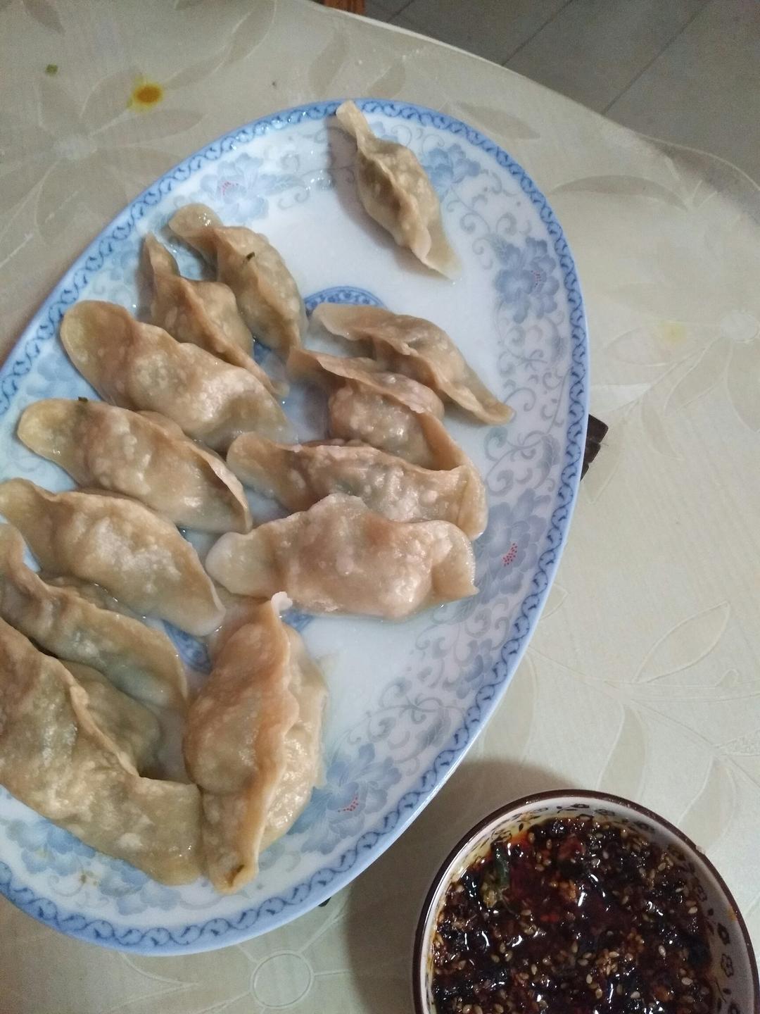 韭菜饺子（韭菜不出水的窍门）