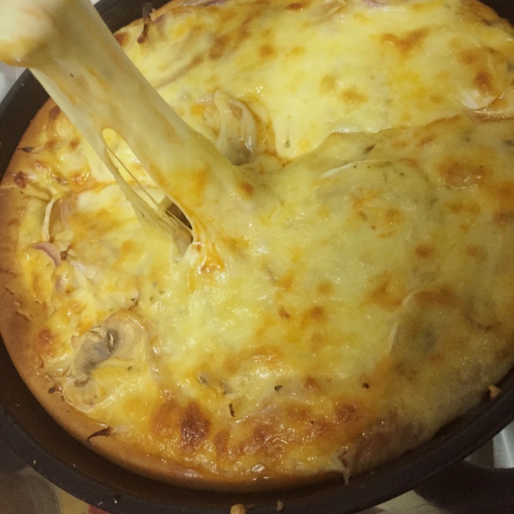 原香烧烤鸡肉比萨