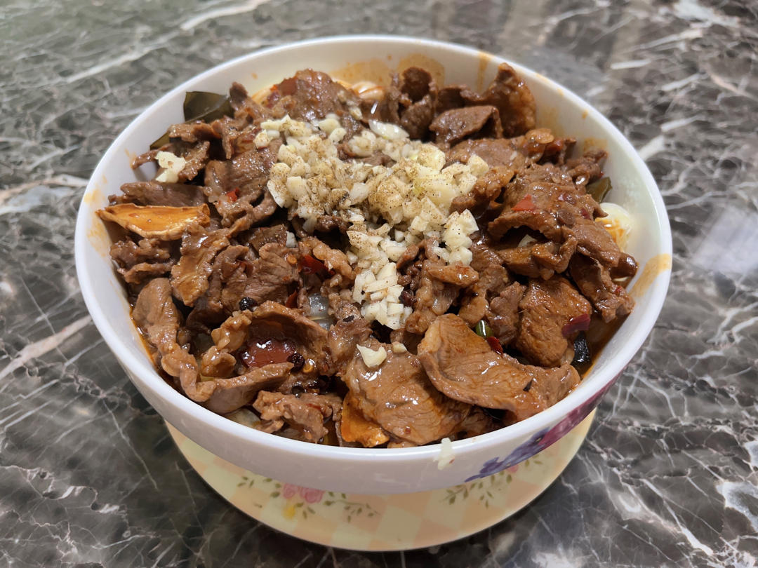 水煮牛肉（不辣少油健康版）