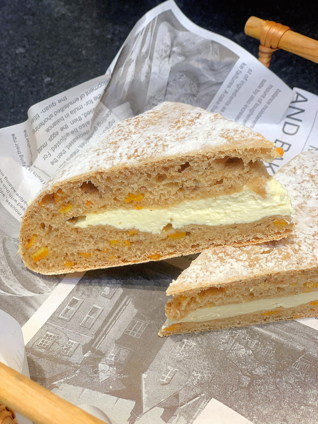 面包｜复刻ole法式忌廉芝士面包