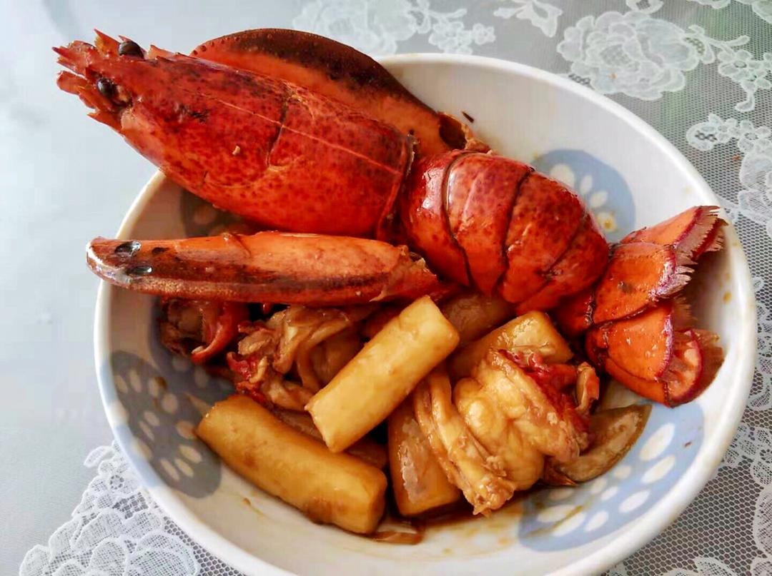 波士顿龙虾炒年糕（香辣味）