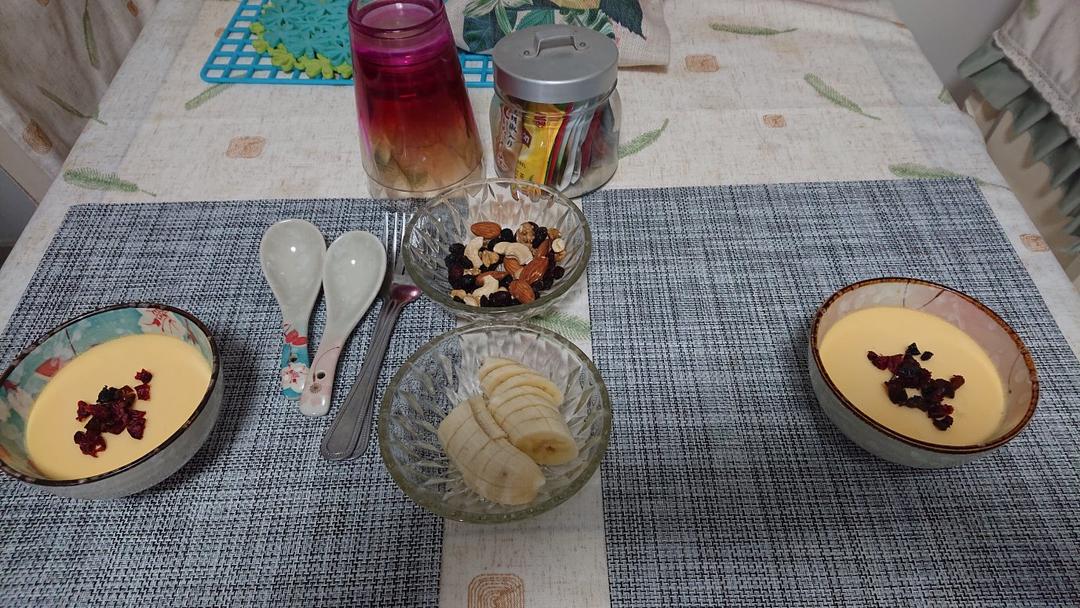 牛奶蒸蛋【甜品早餐】