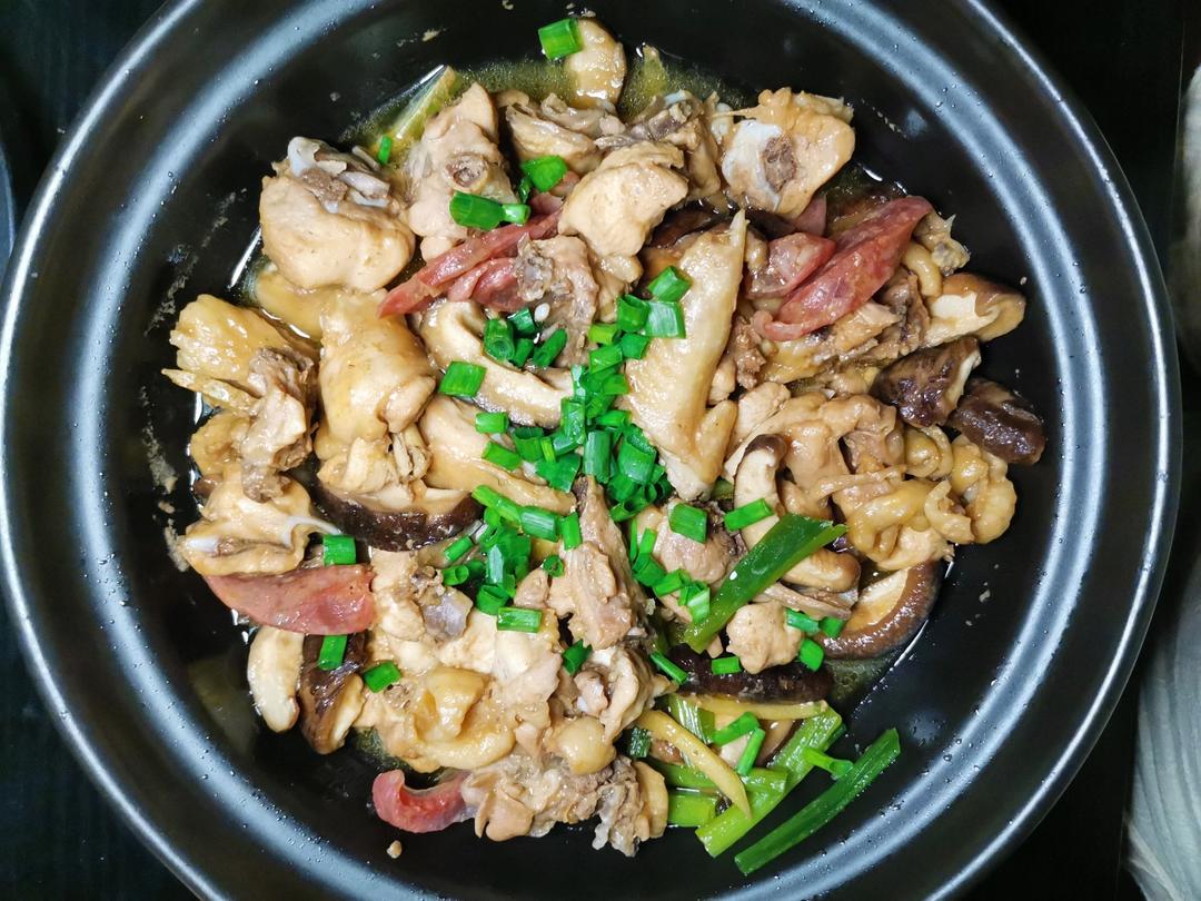 冬菇焖鸡