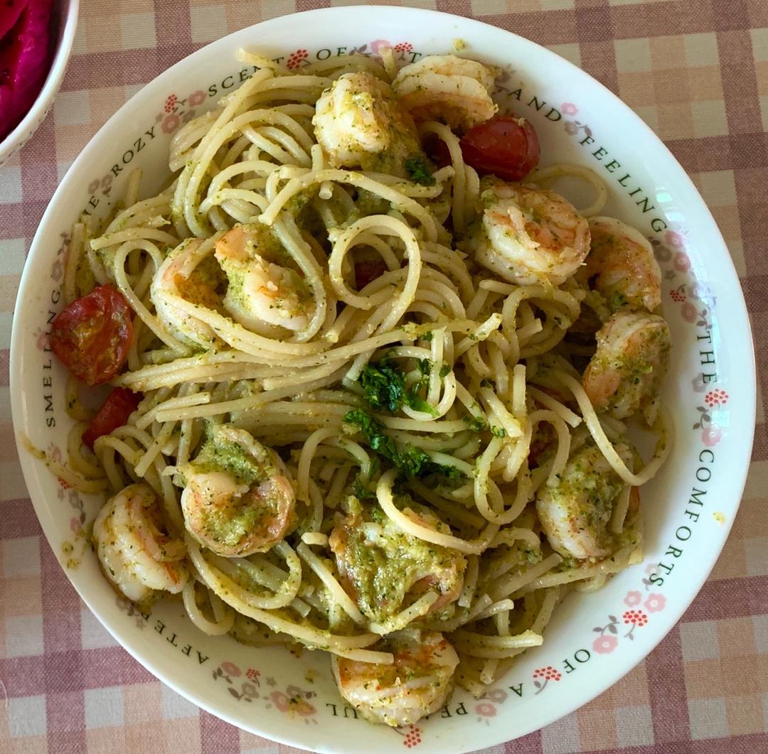 蕃茄蘑菇肉酱意大利面