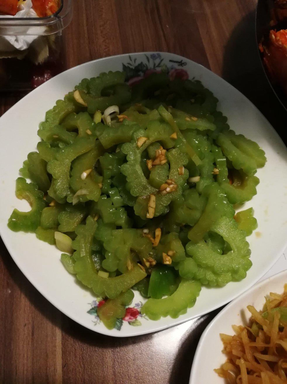 凉拌苦瓜（不苦版）