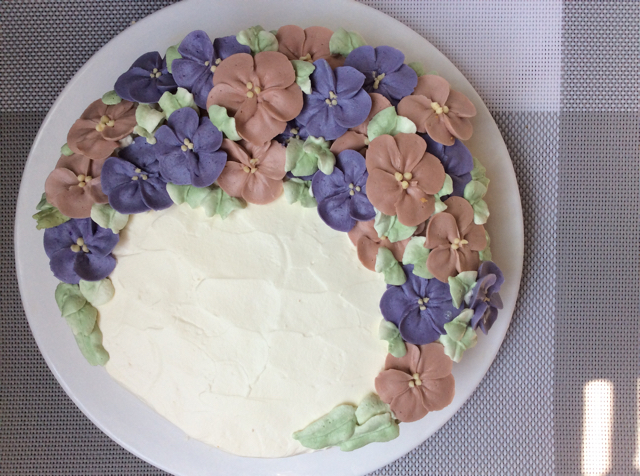 小麦子自创韩式裱花奶酪霜