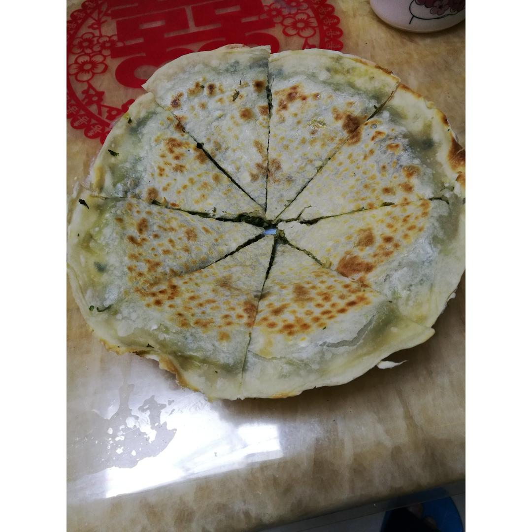荠菜鸡蛋饼