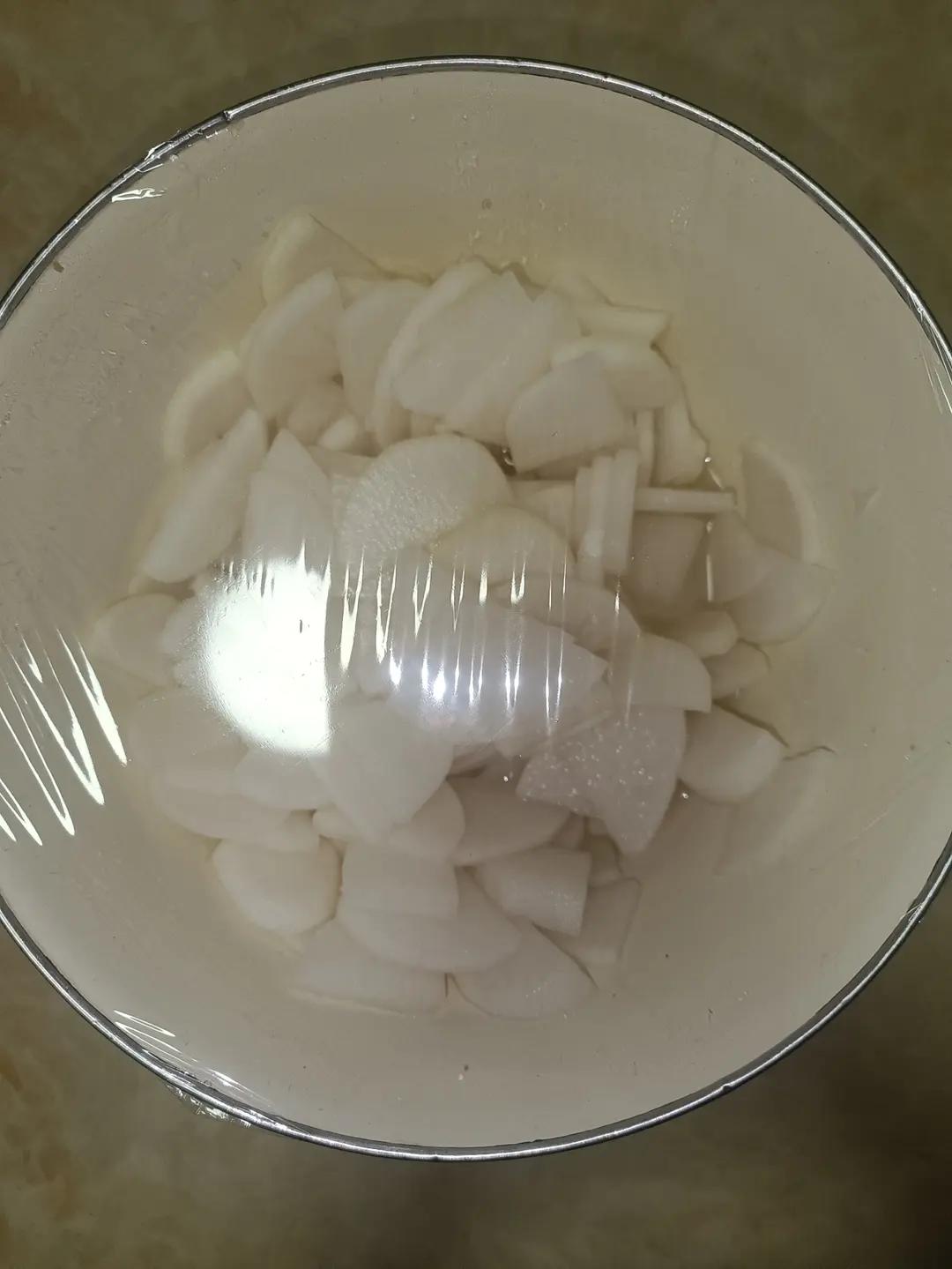 家常调料腌出秒杀市面一切咸菜的脆爽可口白萝卜