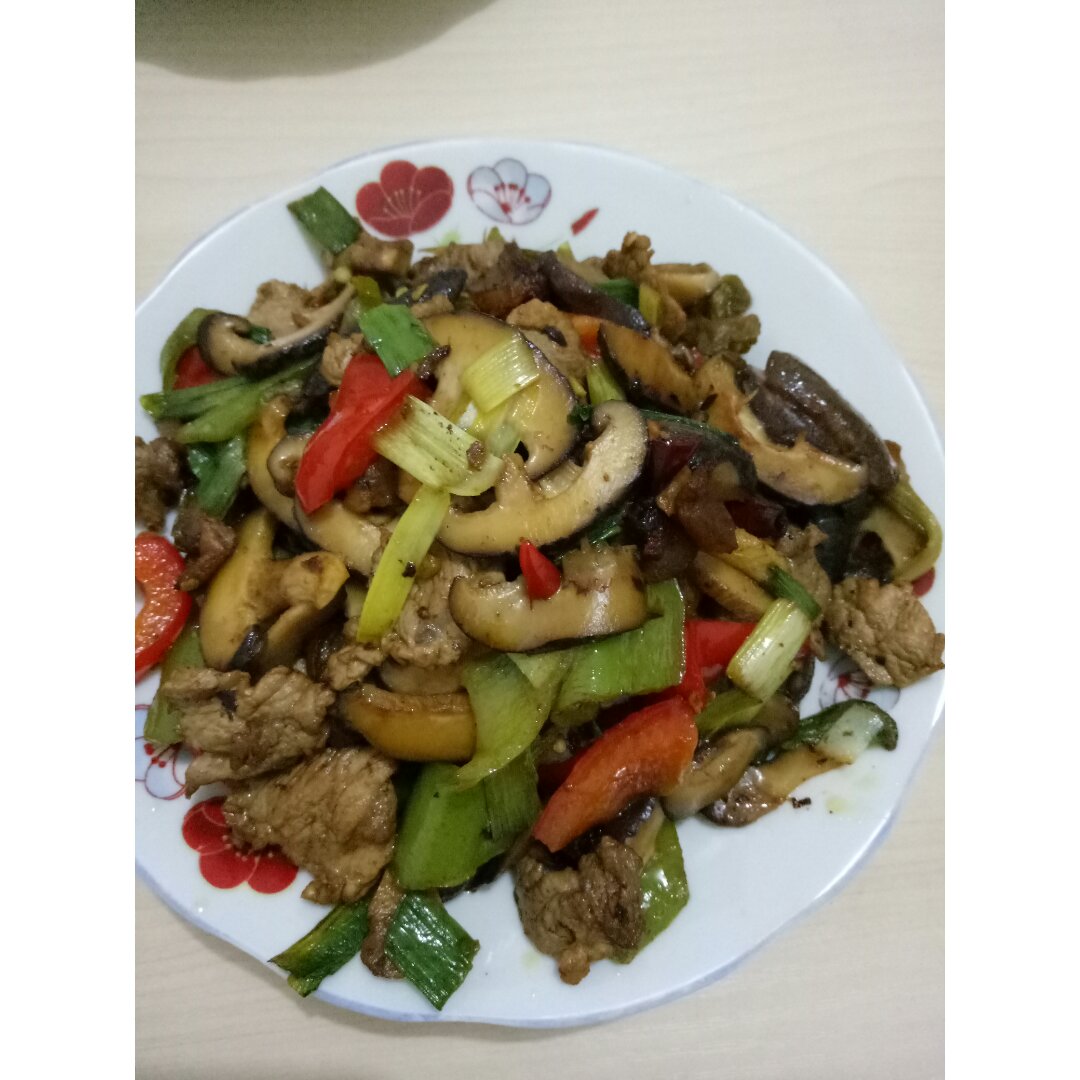 香菇肉片