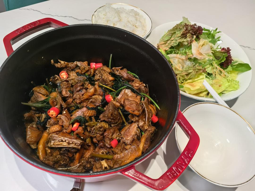 【紫苏焖鸭】超级美味的下饭菜