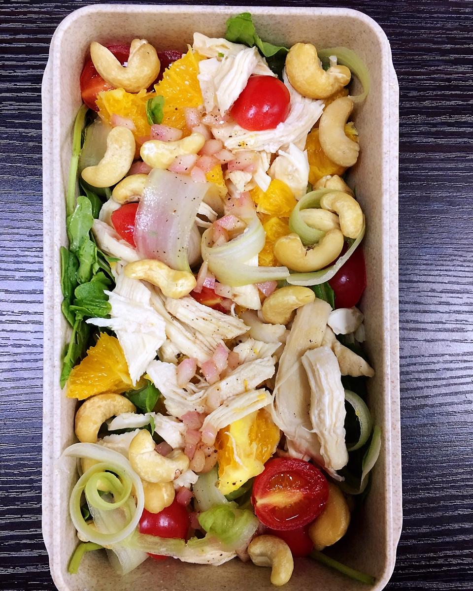 意式鸡肉橙柚沙拉