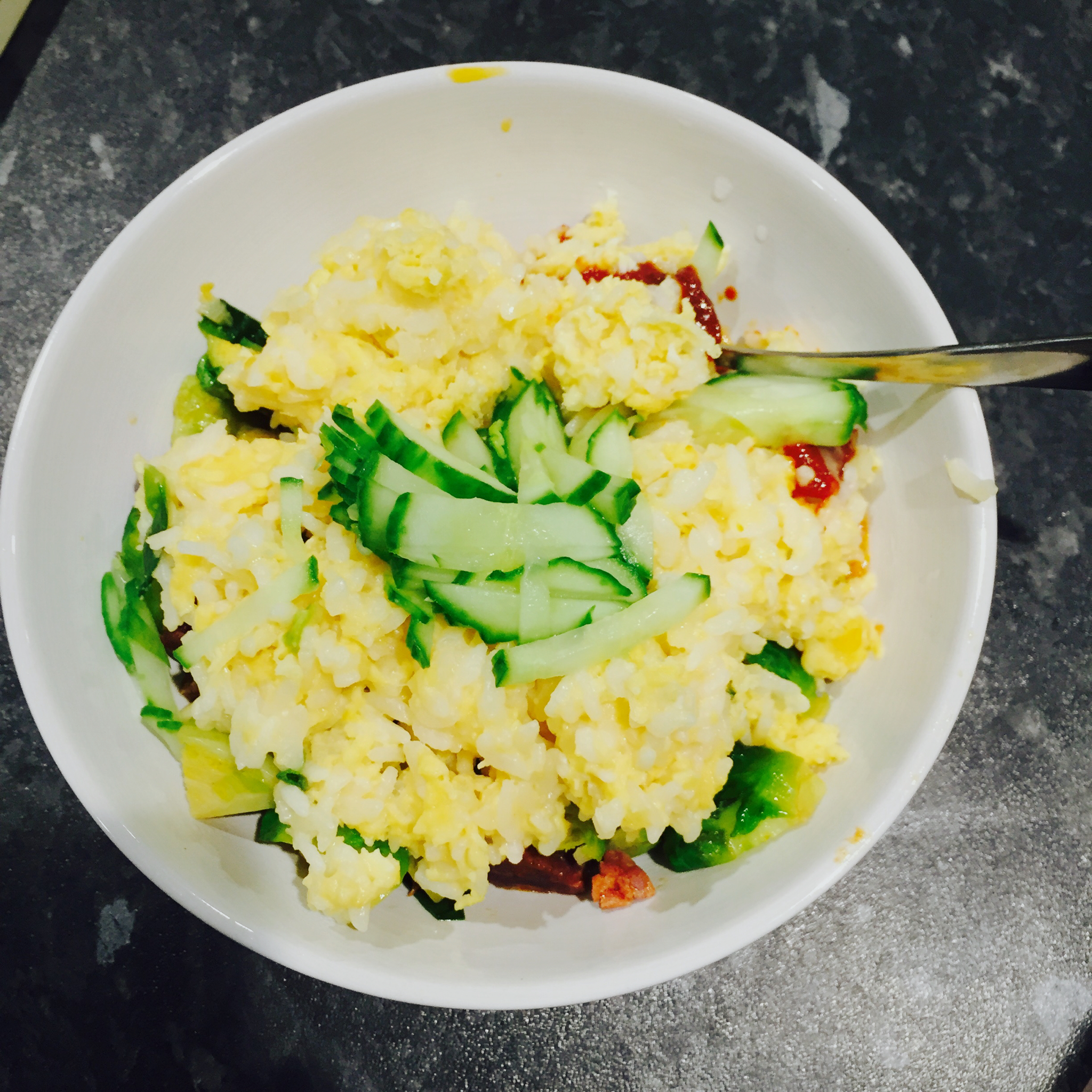 懒人拌饭【解决剩余食材】