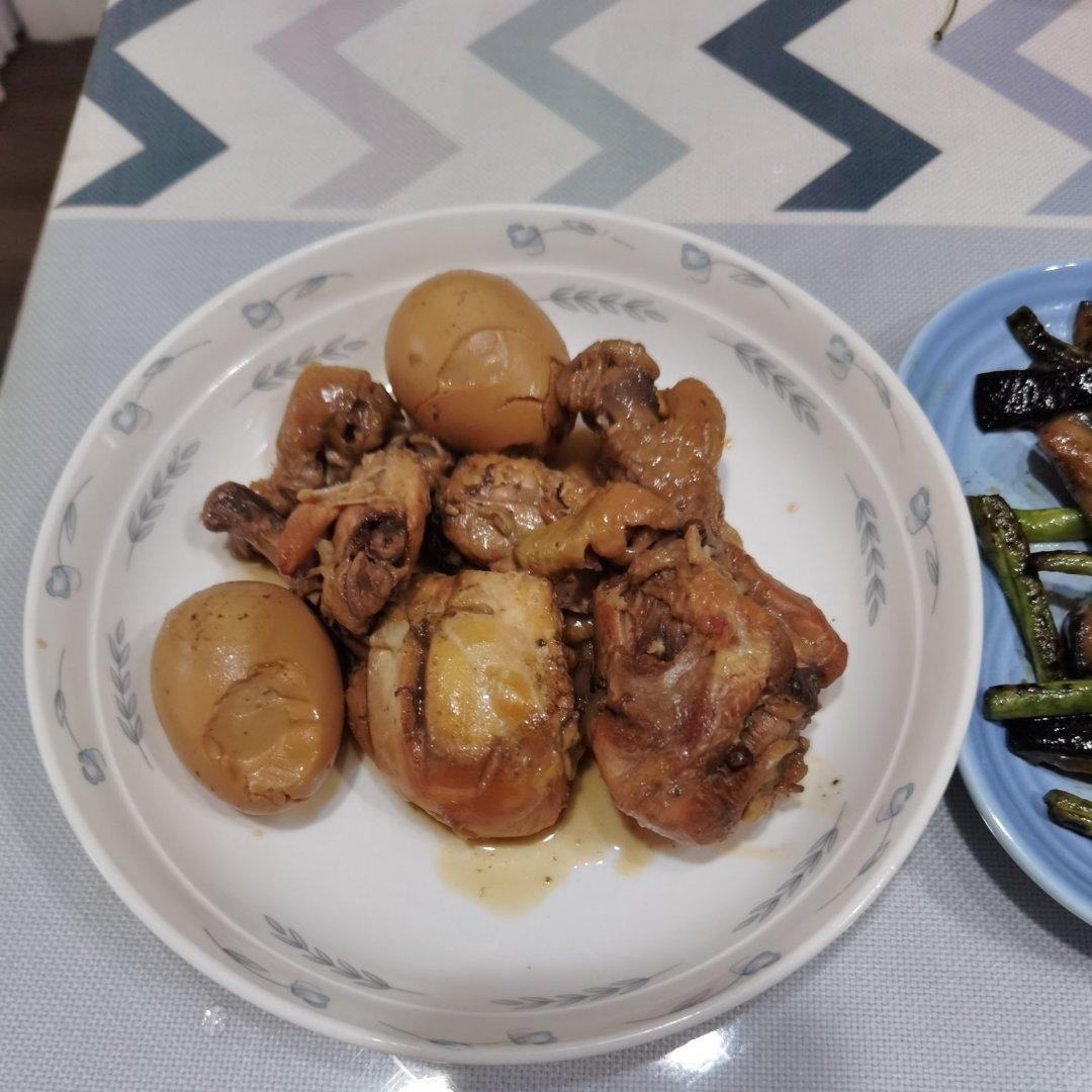 爆好吃的卤鸡腿 卤蛋❗电饭煲 炒锅都可以做~