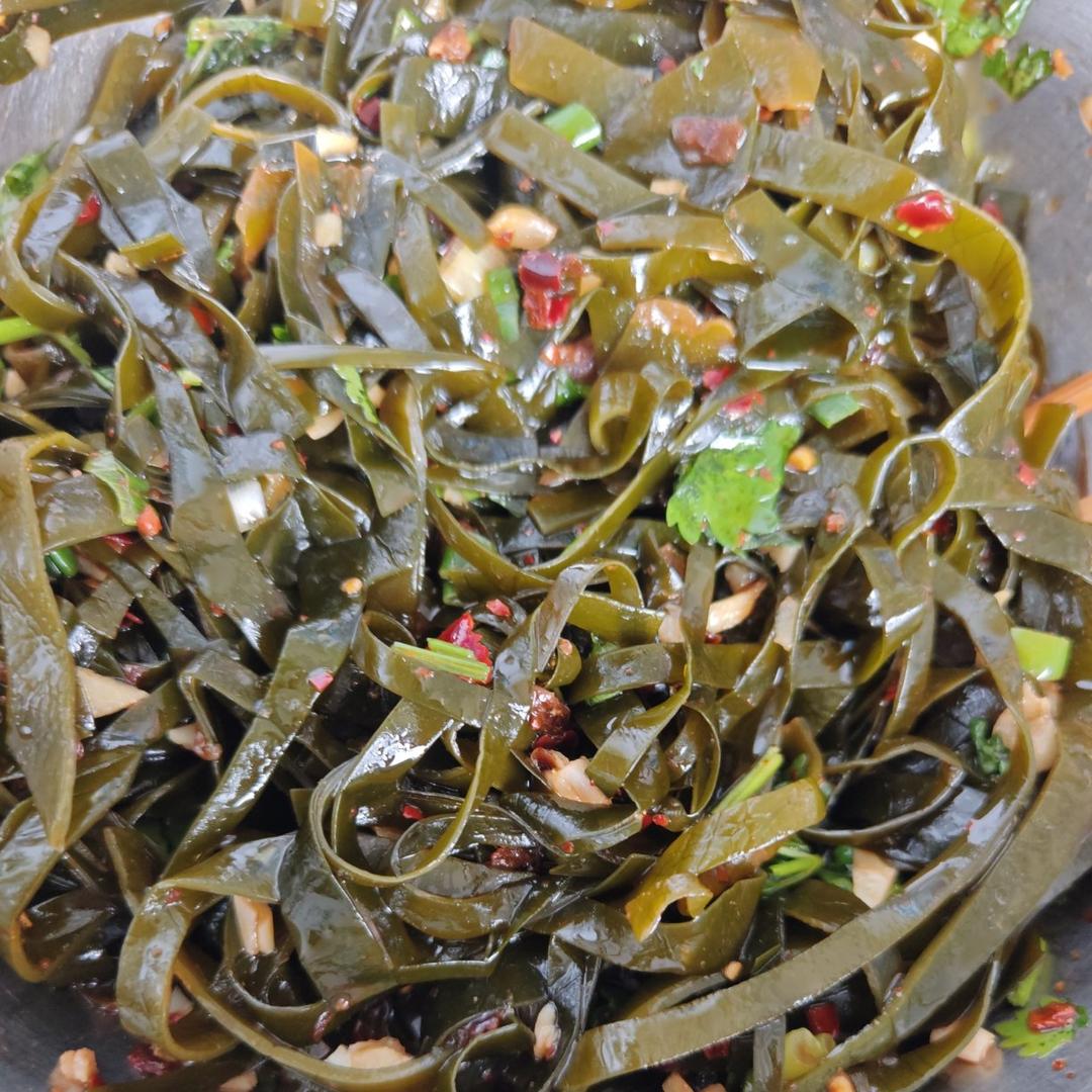 凉拌酸辣海带丝