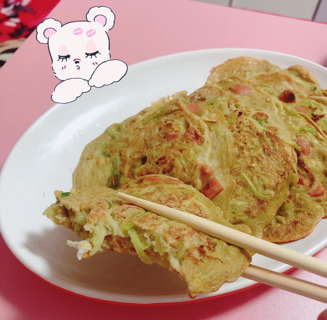 西葫芦鸡蛋饼