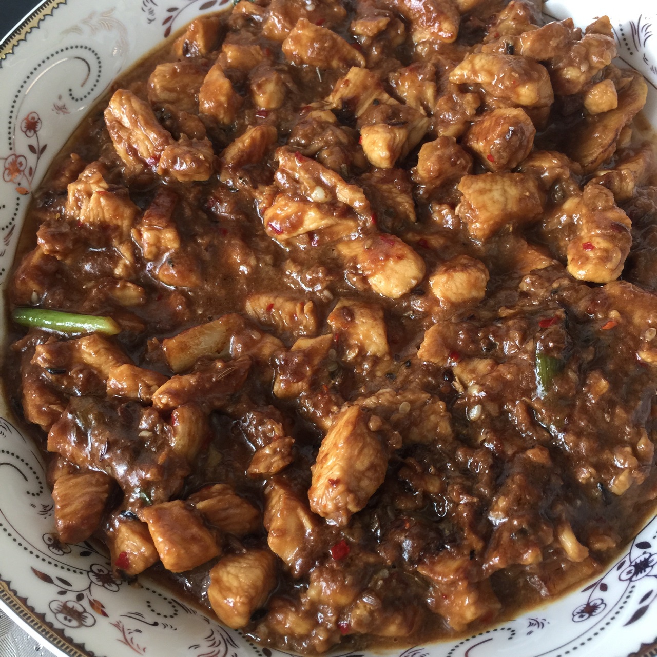 孜然鸡丁