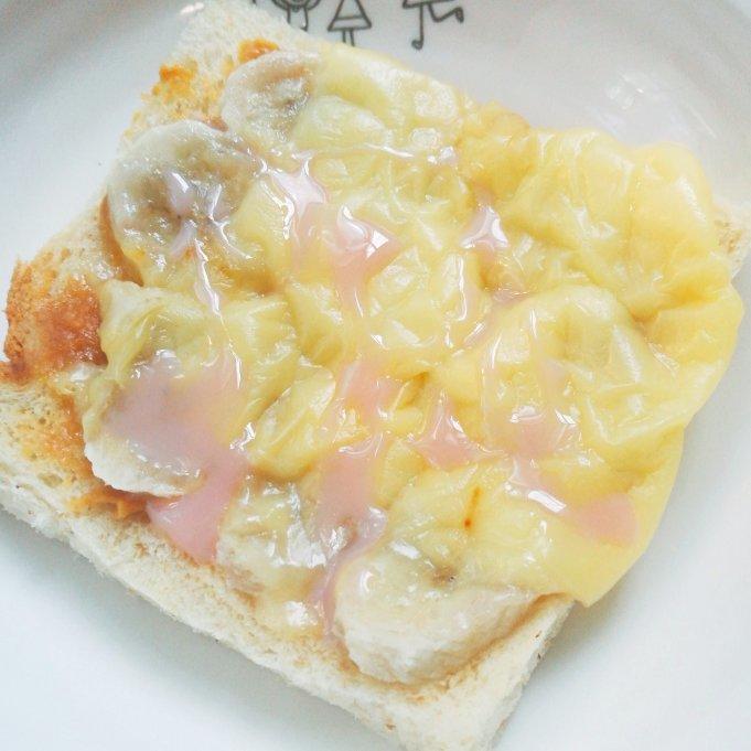花生酱快手营养早餐料理😋满口爆浆-神仙般吃法