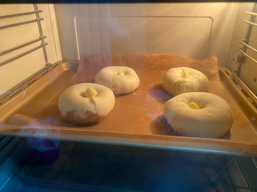 奶盐贝果｜无油低糖