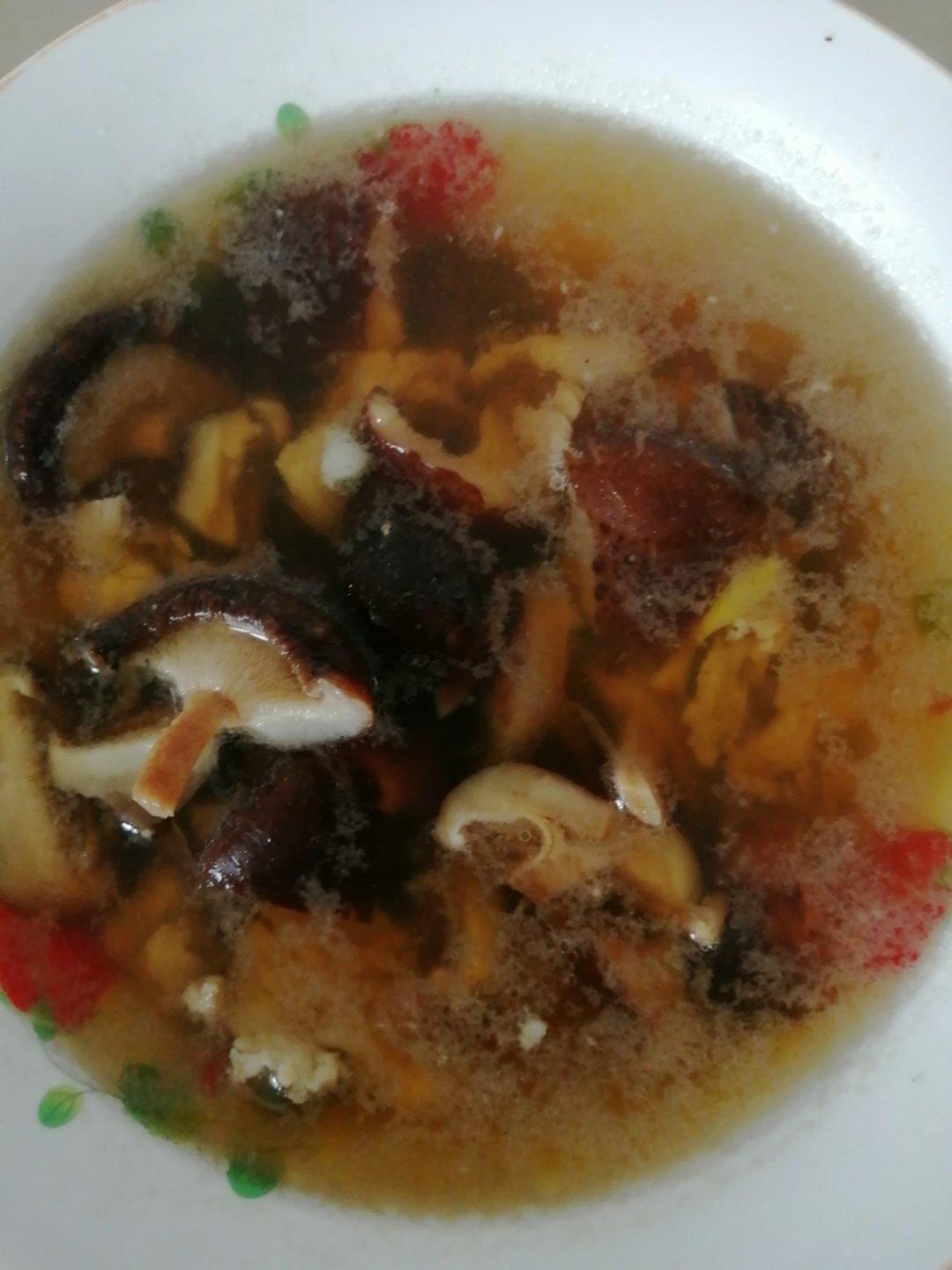 香菇肉片汤