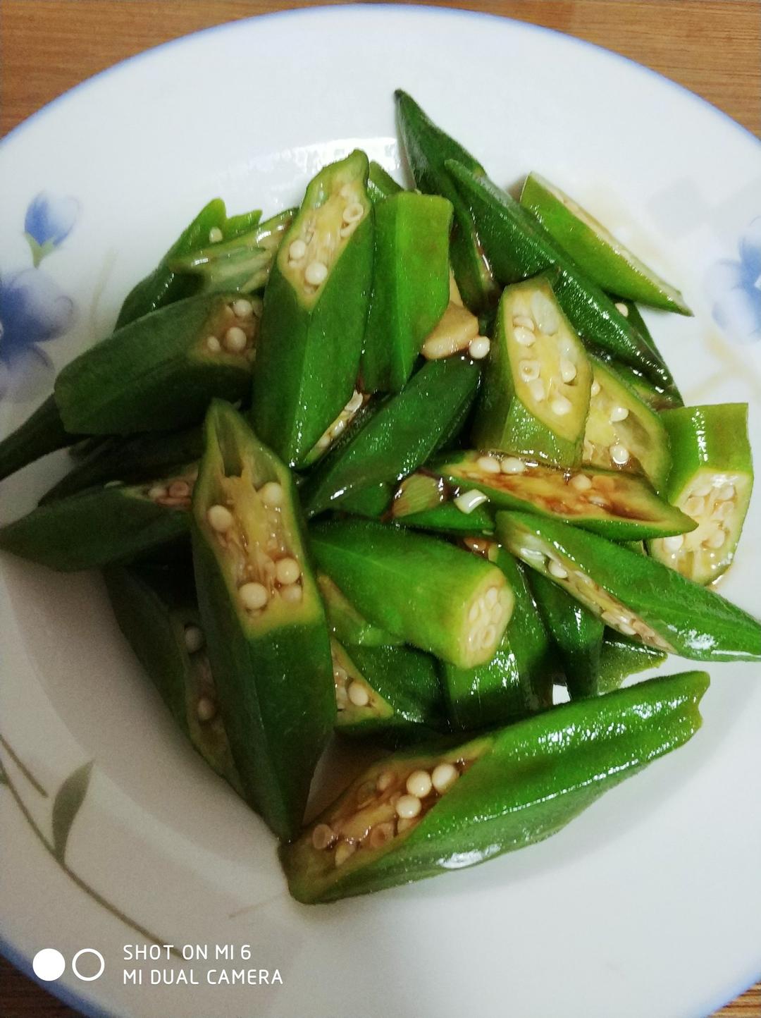 蚝油秋葵