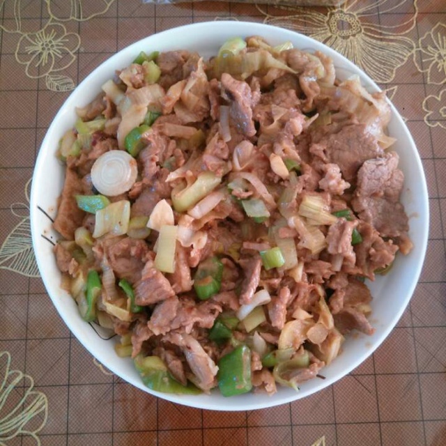 葱爆羊肉