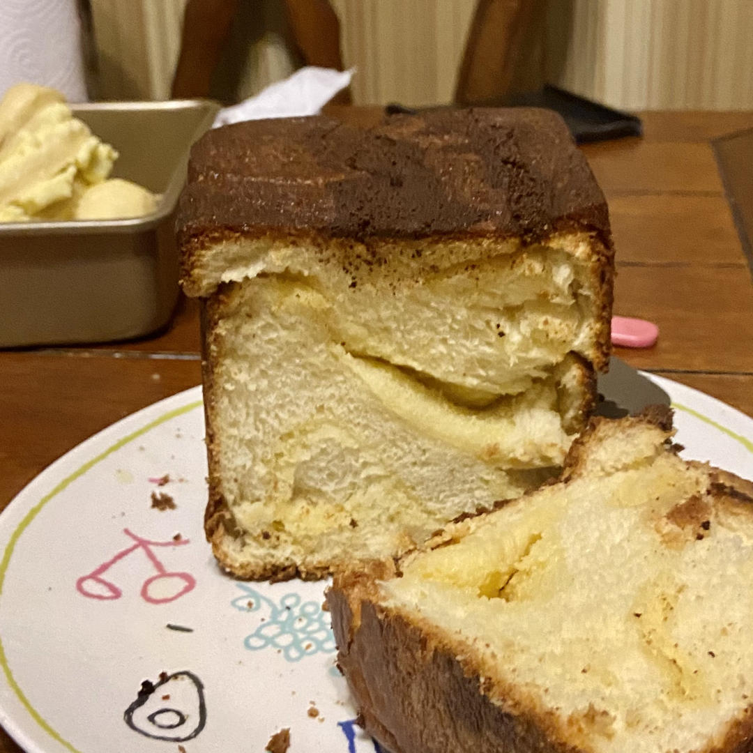 奶酥吐司（家庭版爸爸糖奶酥吐司）