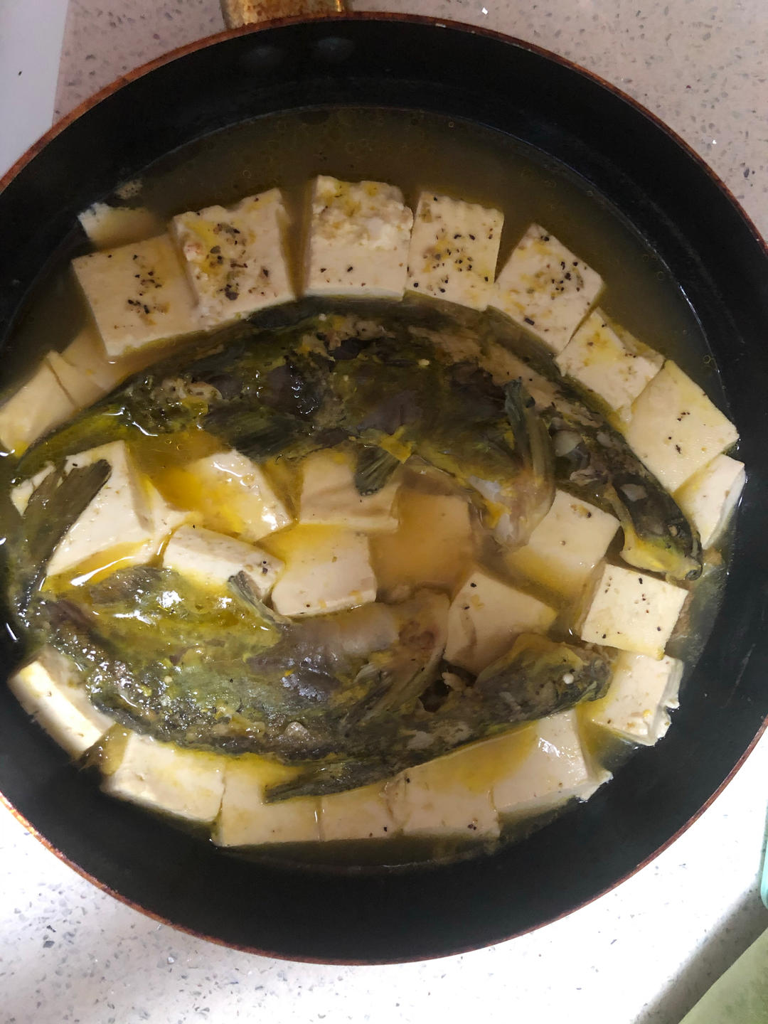 黄骨鱼炖豆腐