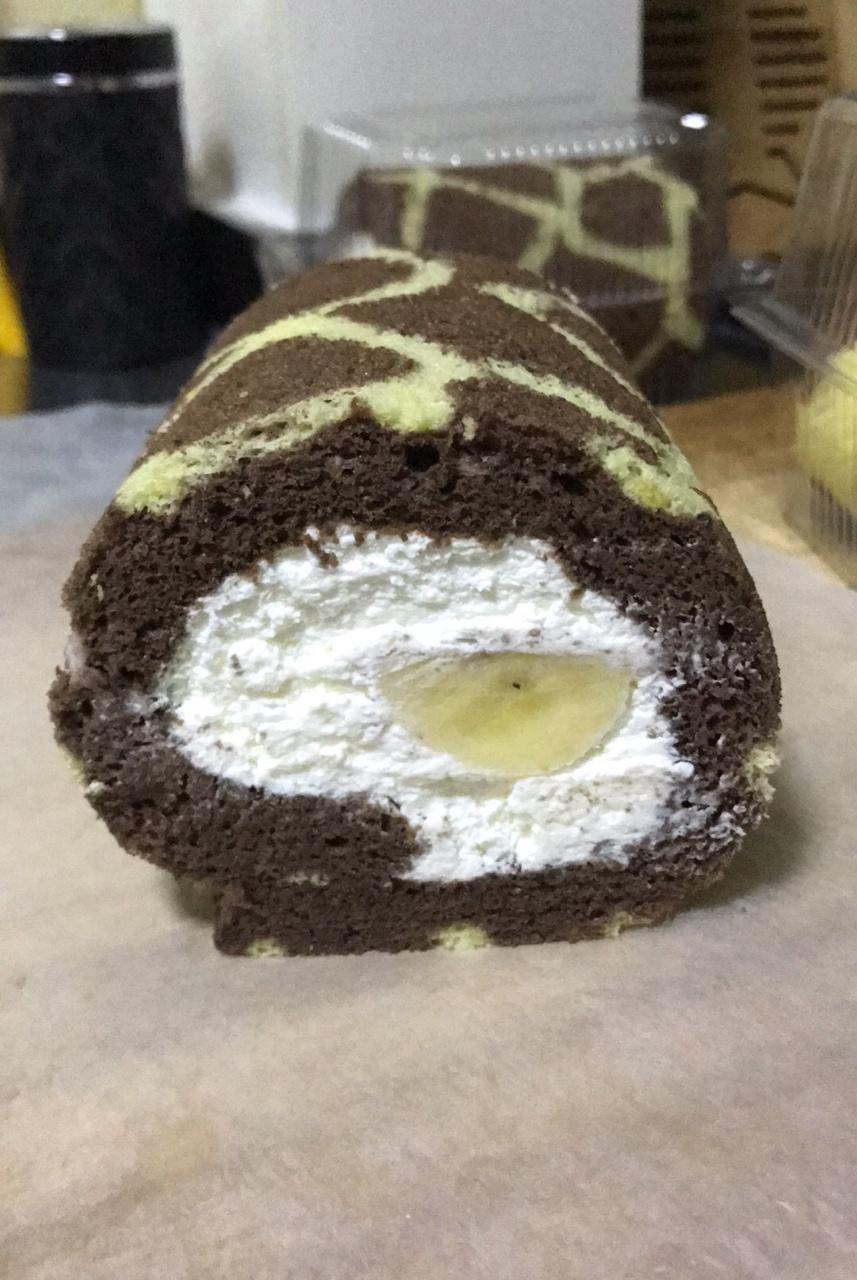 奶牛蛋糕卷+长颈鹿蛋糕卷